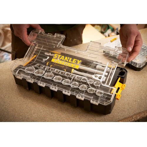 Набір торцевих головок 1/2 FATMAX® Maxi Drive, шестигранних, 26 предметів STANLEY FMMT98103-1