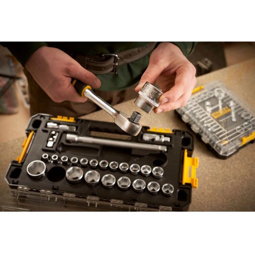 Набір торцевих головок 1/2 FATMAX® Maxi Drive, шестигранних, 26 предметів STANLEY FMMT98103-1