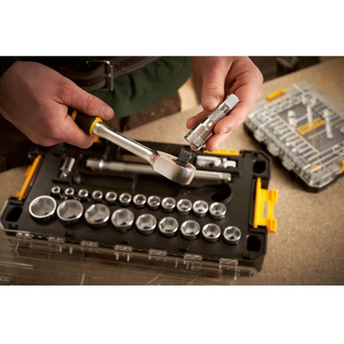 Набір торцевих головок 1/2 FATMAX® Maxi Drive, шестигранних, 26 предметів STANLEY FMMT98103-1