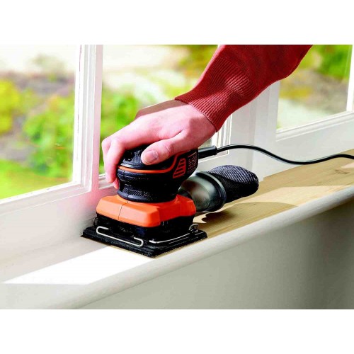 Шліфмашина вібраційна мережева BLACK+DECKER KA450