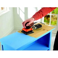 Шліфмашина вібраційна мережева BLACK+DECKER KA450