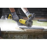Шліфмашина кутова акумуляторна - болгарка акумуляторна STANLEY FATMAX SFMCG400B