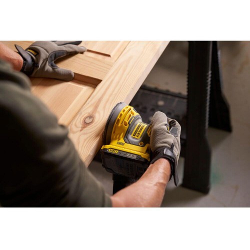 Шліфмашина ексцентрикова акумуляторна безщіткова STANLEY FATMAX SFMCW220D1S