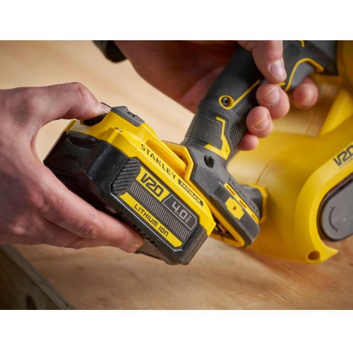 Шліфмашина стрічкова акумуляторна STANLEY FATMAX SFMCW223B