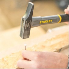 Молоток столярний Fiberglass з вагою головки 160 г STANLEY STHT0-54158