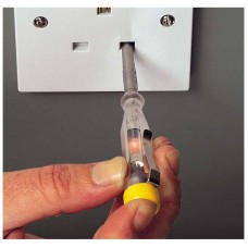 Викрутка тестер довжиною під щліц SL3 з довжиною стрижня 65 мм STANLEY STHT0-66121