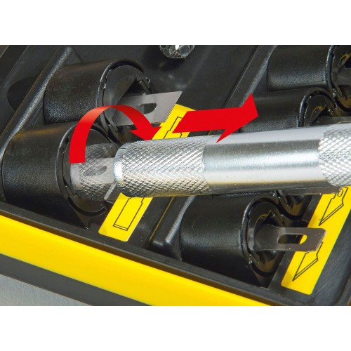 Набір скальпелів Hobby з двома ручками і 12-ма різними лезами STANLEY STHT0-73872