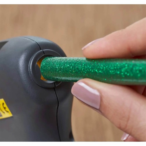 Термоклей трьох кольорів (червоний, зелений, синій), низькотемпературний, для клейових пістолетів STANLEY STHT1-70436