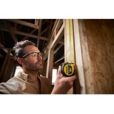 Рулетка вимірювальна CONTROL-LOCK довжиною 8 м, шириною 25 мм, в обгумованому корпусі, з подвійною шкалою STANLEY STHT37232-0