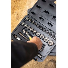 Набір головок торцевих 1/2 Expert з двадцяти чотирьох предметів STANLEY STMT82830-1