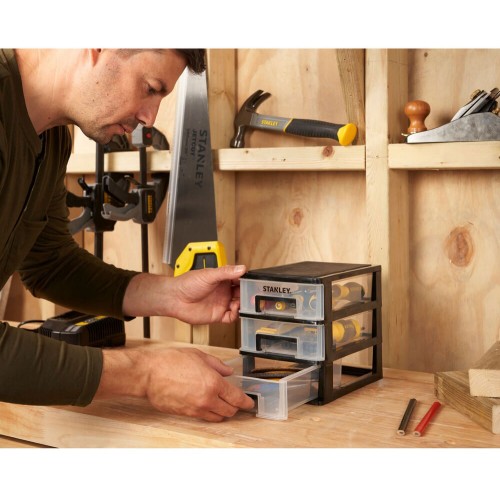 Органайзер вертикальний з трьома висувними відділеннями STANLEY STST40710-1