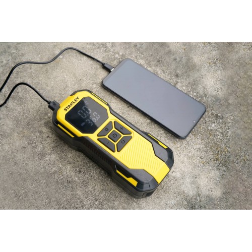 Компресор автомобільний-павербанк STANLEY SXIF0101