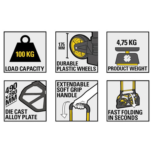 Візок вантажний складний STANLEY SXWT-FT582