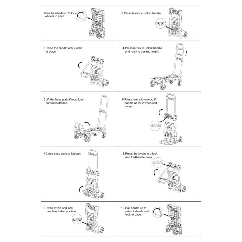 Візок вантажний розкладний STANLEY SXWT-FT585