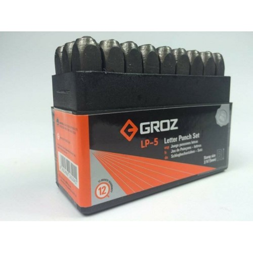 Літерні клеймо розміром 5 мм Groz LP/5