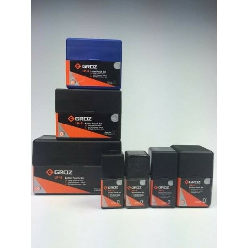 Цифрове клеймо розміром 4 мм Groz NP/4