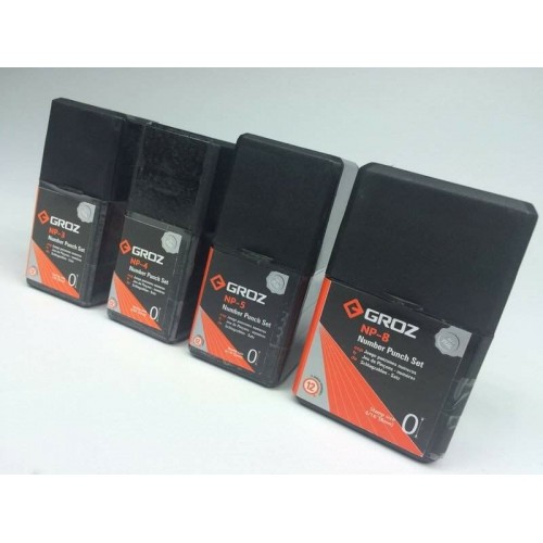 Цифрове клеймо розміром 8 мм Groz NP/8