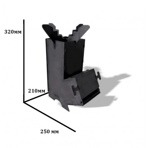 Похідна турбо піч розбірна Скіф 32 (00-00002737)