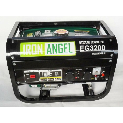 Двопаливний генератор Iron Angel EG3200 LPG