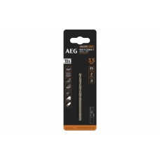 Свердло AEG AAKHSSCBT3-5 HSS-Co, 3.5х39х70 мм (4932479327)