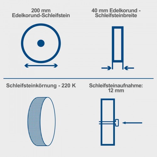 Верстат шліфувально-полірувальний Scheppach TiGer 5000s (5903205901)