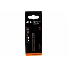 Свердло AEG AAKHSSG02 HSS, 2х24х49 мм, 2 шт. (4932479304)