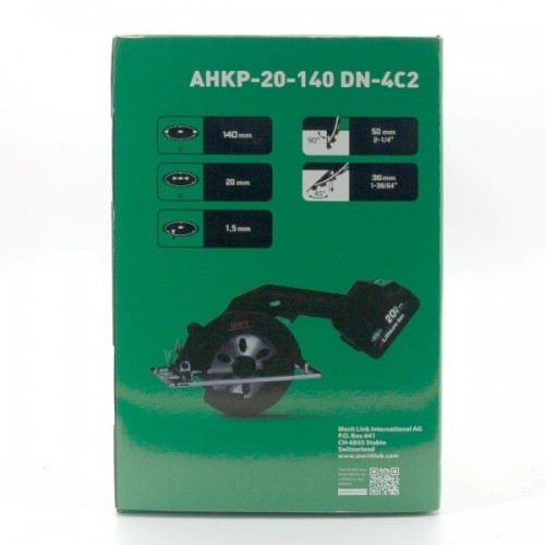 Акумуляторна дискова пилка DWT AHKP-20-140 DN-4C2