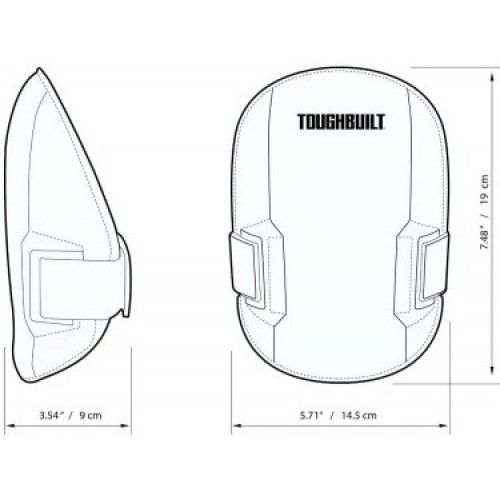 Наколінники TOUGHBUILT TB-KP-1