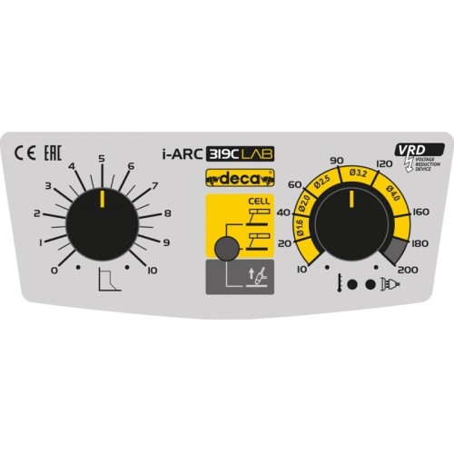 Зварювальний апарат Deca інверторного типу I-ARC 319C Lab (286280)