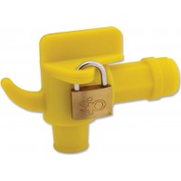 Кран пластиковий на бочку 3/4'' Groz 44387