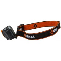 Ліхтарик на голову LED-230, 3W LED, 120 люмен Groz 55082