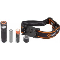 Акумуляторний налобний ліхтар LED-240 з магнітом, 7W LED, 130 люмен Groz 55072