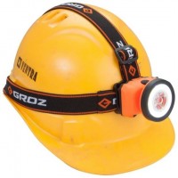 Ліхтар налобний світлодіодний LED-230, 3W COB, 160 люмен Groz 55055