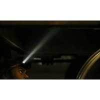 Акумуляторний налобний ліхтар LED-240 з магнітом, 7W LED, 130 люмен Groz 55072