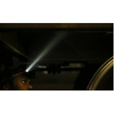 Акумуляторний налобний ліхтар LED-240 з магнітом, 7W LED, 130 люмен Groz 55072