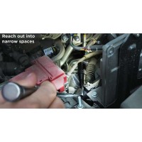 Телескопічний ліхтарик, світлодіодний з магнітом LED-131, 30 люмен Groz 55053