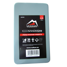 Набір свердел по металу 25 шт Ø 1-13 мм з титаново-нітридним покриттям VULKAN HSS TiN
