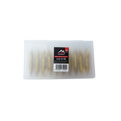 Свердло центрувальне 3.15 мм VULKAN HSS-TiN двостороннє