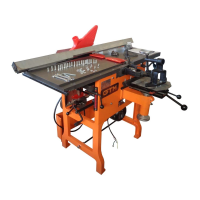 Верстат деревообробний комбінований GTM MQ393A (MQ393A)