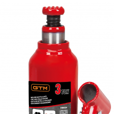 Домкрат гідравлічний 3т GTM Т90304 пляшковий одноштоковий