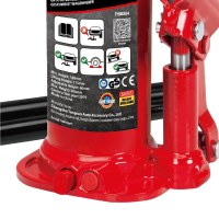 Домкрат гідравлічний 3т GTM Т90304 пляшковий одноштоковий