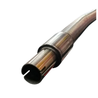 Труба Vulkan для відведення вихлопних газів 25 мм 150 см для інверторних генераторів FOGO з нержавіючої сталі