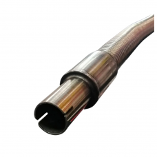 Труба Vulkan для відведення вихлопних газів 25 мм 150 см для інверторних генераторів FOGO з нержавіючої сталі