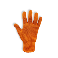 Рукавички робочі Vulkan 8512, помаранчеві, ПВХ крапки (XL)
