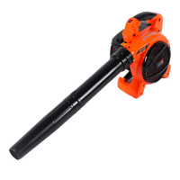 Садова повітродувка-пилосос бензинова GTM EBV280A ручна