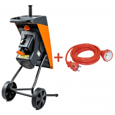 Садовий подрібнювач GTM DS2500/40 KIT + подовжувач 10м (DS2500/40_KIT+ext.cord)