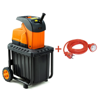 Садовий подрібнювач GTM DS2800/45 KIT + подовжувач 10м (DS2800/45_KIT+ext.cord)