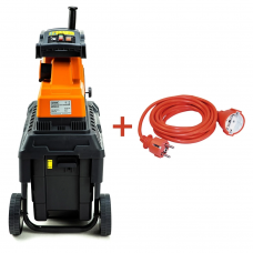 Садовий подрібнювач GTM MS2800/45 KIT + подовжувач 10м (MS2800/45_KIT+ext.cord)