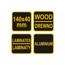 Рашпиль для гіпсокартону VOREL 140 х 40 мм пластиковий корпус