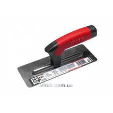 Терка-гладилка з нержавіючої сталі венеціанська YATO 200 x 80 мм